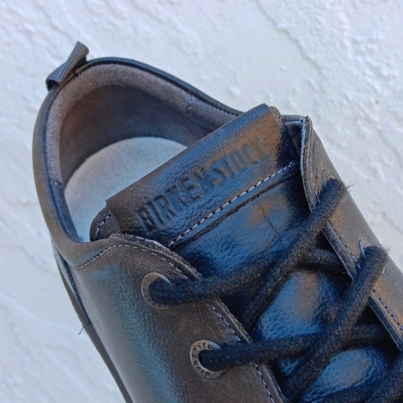 Birkenstock Islay Ladies, Black, Leather Walker/Sneaker - Picture 16 of 17